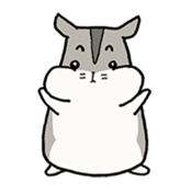 "ojaga" of Djungarian hamster sticker #13595826