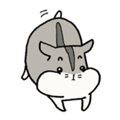 "ojaga" of Djungarian hamster sticker #13595830