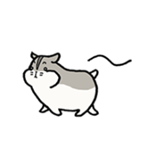 "ojaga" of Djungarian hamster sticker #13595837