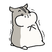 "ojaga" of Djungarian hamster sticker #13595841