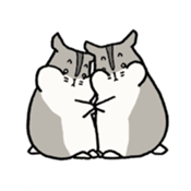 "ojaga" of Djungarian hamster sticker #13595843