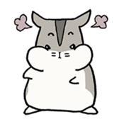 "ojaga" of Djungarian hamster sticker #13595845