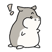 "ojaga" of Djungarian hamster sticker #13595846