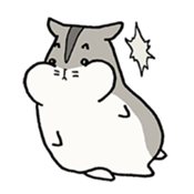 "ojaga" of Djungarian hamster sticker #13595850