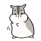 "ojaga" of Djungarian hamster sticker #13595856