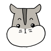 "ojaga" of Djungarian hamster sticker #13595857