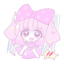 Twin Ribbon Girl sticker #13596527