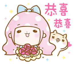 Cat lover's diary-Emily&Pocky sticker #13596871