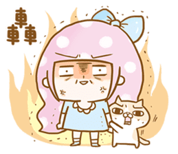 Cat lover's diary-Emily&Pocky sticker #13596876