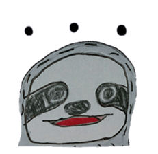 Capybara and seals and sloth sticker #13597376