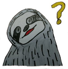 Capybara and seals and sloth sticker #13597377