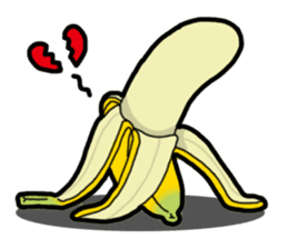 Banana's feeling sticker #13597550