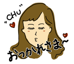 taka mom's sticker sticker #13597663