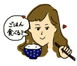 taka mom's sticker sticker #13597671