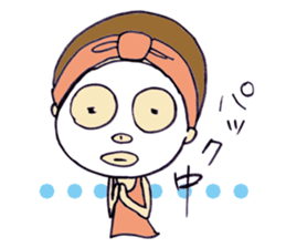 single lady about 40 years old sticker #13597771