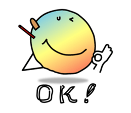 Shave Ice,Rainbow-kun sticker #13598163