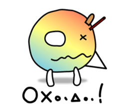 Shave Ice,Rainbow-kun sticker #13598171