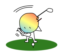 Shave Ice,Rainbow-kun sticker #13598177