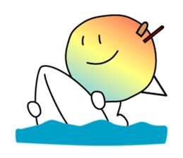 Shave Ice,Rainbow-kun sticker #13598180