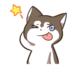 Husky HAHA Face Time sticker #13598738
