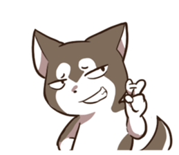 Husky HAHA Face Time sticker #13598741