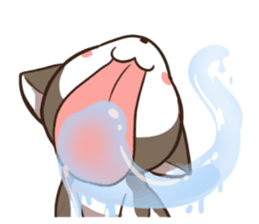 Husky HAHA Face Time sticker #13598764