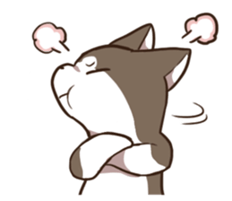 Husky HAHA Face Time sticker #13598769