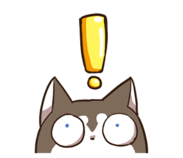 Husky HAHA Face Time sticker #13598772
