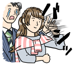 stickers for married couples! (For her) sticker #13598960