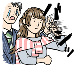 stickers for married couples! (For her) sticker #13598960