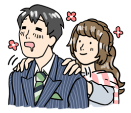 stickers for married couples! (For her) sticker #13598967