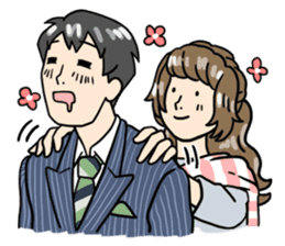 stickers for married couples! (For her) sticker #13598967