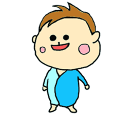 ku-chan man sticker #13599846