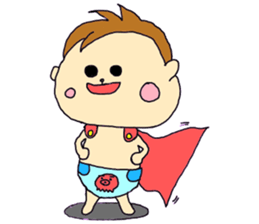 ku-chan man sticker #13599854