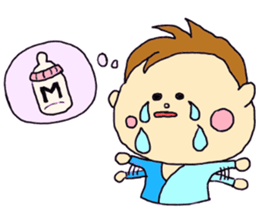 ku-chan man sticker #13599857