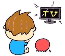 ku-chan man sticker #13599867