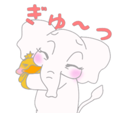 white elephant pao part2 sticker #13599960