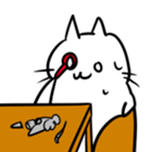 OMG failed cat sticker #13600451