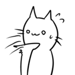 OMG failed cat sticker #13600452