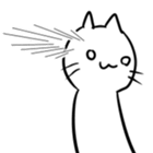 OMG failed cat sticker #13600460