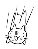 OMG failed cat sticker #13600477