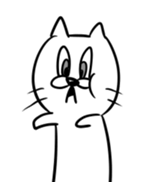 OMG failed cat sticker #13600481