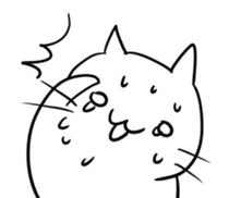 OMG failed cat sticker #13600485