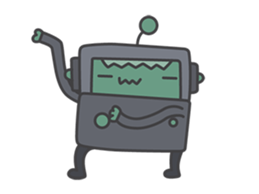 Robot Dance Battle No. 1 sticker #13600619