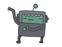 Robot Dance Battle No. 1 sticker #13600619
