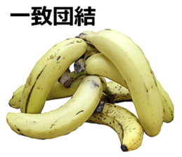 He is banana. sticker #13601440