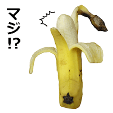 He is banana. sticker #13601459