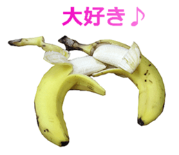 He is banana. sticker #13601462