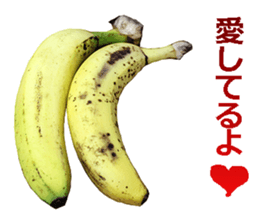 He is banana. sticker #13601463