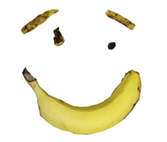 He is banana. sticker #13601473